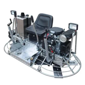 MaxMach Ride-On Gasoline-Powered 64HP EPA Engine Concrete Construction Power Trowel 438kg Weight 1-Year Warranty