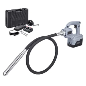 CONSMAC Portable Concrete Vibrator Wireless Use Lithium Battery High Speed Vibrator Concrete Vibrator 12000rpm
